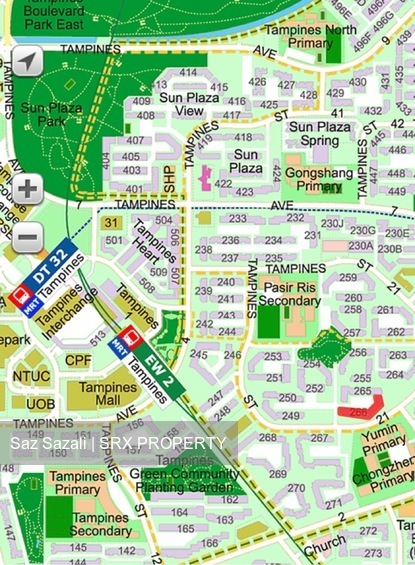 Blk 266 Tampines Street 21 (Tampines), HDB 3 Rooms #620290101